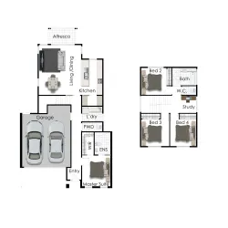 Park View Estate - Hampton Park - Lot 12 Floorplan