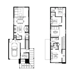 Parkside Collective Townhomes - Berwick - Lot 38 Floorplan