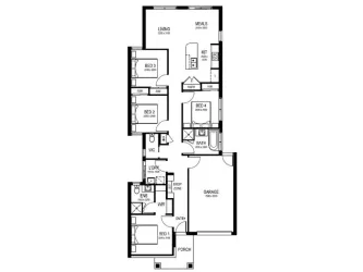 Parkside Collective Townhomes - Berwick - Lot 41 Floorplan
