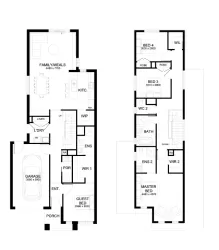 Parkside Collective Townhomes - Berwick - Lot 41 Floorplan