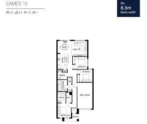Parkside Collective Townhomes - Berwick - Lot 44 Floorplan