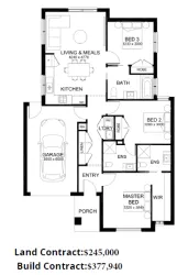 Stablewood Estate - Benalla  - Lot 17 Floorplan