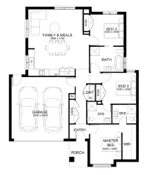 Stablewood Estate - Benalla  - Lot 23 Floorplan