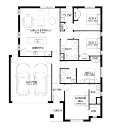 Stablewood Estate - Benalla  - Lot 24 Floorplan