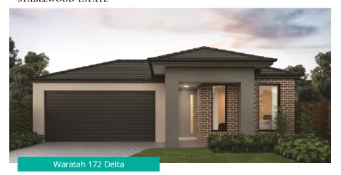 Stablewood Estate - Benalla  - Lot 24 Render