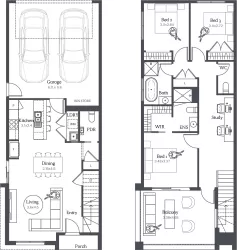 Stockland Harpley - Werribee - Lot Murano 20 Corner by Nostra Homes Floorplan
