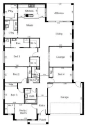 The Patch Estate - Wollert - Lot 101 Floorplan