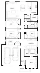 The Patch Estate - Wollert - Lot 201 Floorplan