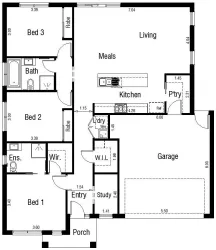 The Patch Estate - Wollert - Lot 401 Floorplan