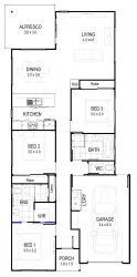 The Rise Estate - Victory Heights - Lot 1 Floorplan