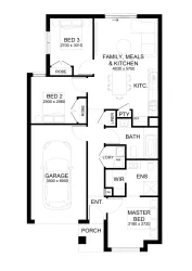 Verve Estate - Clyde North - Lot 644 Floorplan