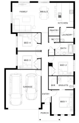 Warralily Estate - Armstrong Creek - Lot 110 Floorplan