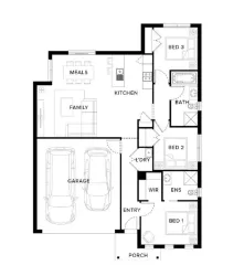 WestWood Estate - Fraser Rise - Lot 1608 Floorplan