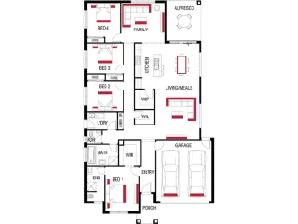 Yallarah Estate - Echuca - Lot 126 Floorplan