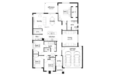 Yallarah Estate - Echuca - Lot 1406 Floorplan