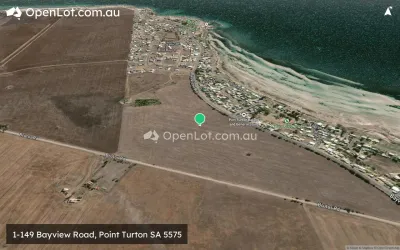 Satellite image for  1-149 Bayview Road, Point Turton SA 5575