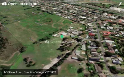 Satellite image for  1-3 Shaw Road, Junction Village VIC 3977