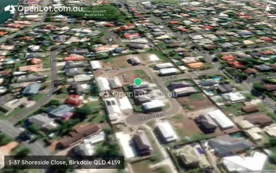Satellite image for  1-37 Shoreside Close, Birkdale QLD 4159