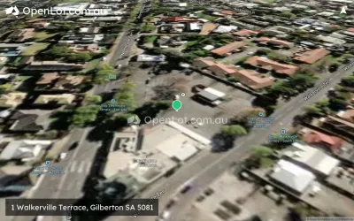 Satellite image for  1 Walkerville Terrace, Gilberton SA 5081