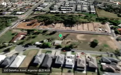 Satellite image for  100 Delathin Road, Algester QLD 4115