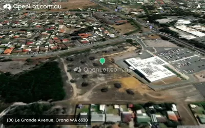 Satellite image for  100 Le Grande Avenue, Orana WA 6330