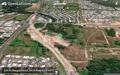 Satellite image for  100 McGregor Road, Smithfield QLD 4878