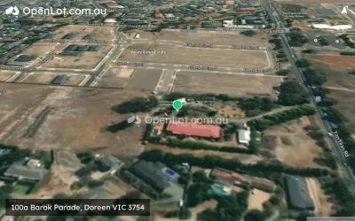 Satellite image for  100a Barak Parade, Doreen VIC 3754