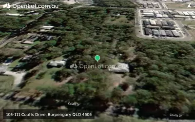 Satellite image for  103-111 Coutts Drive, Burpengary QLD 4505