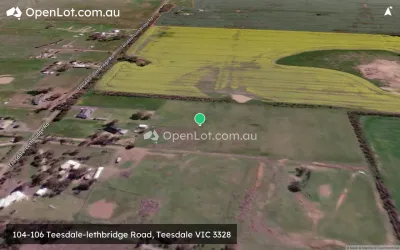 Satellite image for  104-106 Teesdale-lethbridge Road, Teesdale VIC 3328