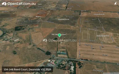 Satellite image for  104-148 Reed Court, Deanside VIC 3336