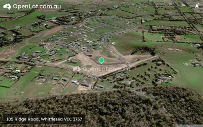 Satellite image for  105 Ridge Road, Whittlesea VIC 3757