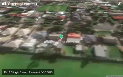 Satellite image for  11-13 Clingin Street, Reservoir VIC 3073