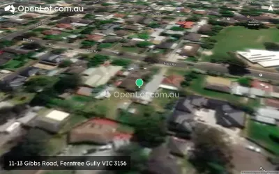 Satellite image for  11-13 Gibbs Road, Ferntree Gully VIC 3156