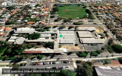 Satellite image for  11-15 Grosvenor Street, Beaconsfield WA 6162