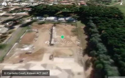 Satellite image for  11 Cordelia Court, Kaleen ACT 2617