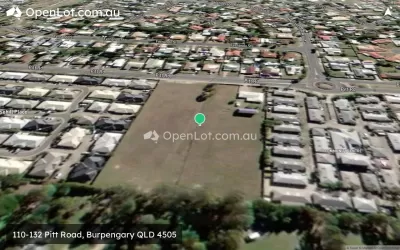 Satellite image for  110-132 Pitt Road, Burpengary QLD 4505