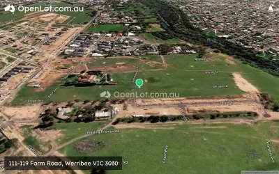 Satellite image for  111-119 Farm Road, Werribee VIC 3030