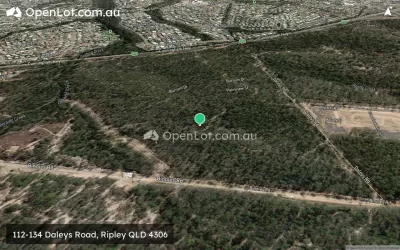 Satellite image for  112-134 Daleys Road, Ripley QLD 4306