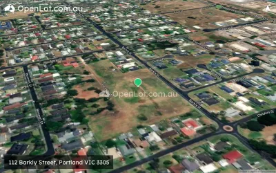 Satellite image for  112 Barkly Street, Portland VIC 3305