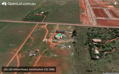 Satellite image for  115-123 Alfred Road, Strathtulloh VIC 3338