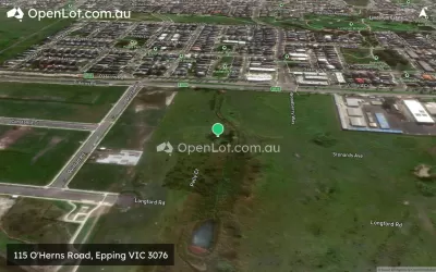 Satellite image for  115 O'Herns Road, Epping VIC 3076
