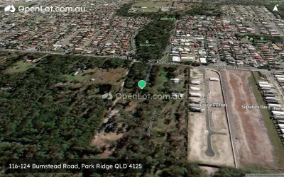 Satellite image for  116-124 Bumstead Road, Park Ridge QLD 4125
