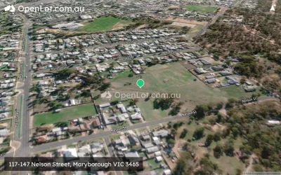 Satellite image for  117-147 Nelson Street, Maryborough VIC 3465