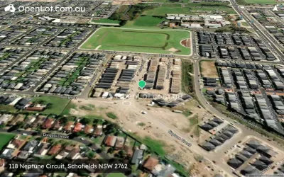 Satellite image for  118 Neptune Circuit, Schofields NSW 2762