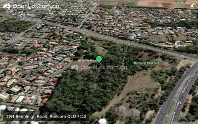 Satellite image for  1191 Beenleigh Road, Runcorn QLD 4113