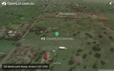 Satellite image for  120 Bodycoats Road, Wollert VIC 3750