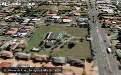 Satellite image for  121 Pinelands Road, Sunnybank Hills QLD 4109