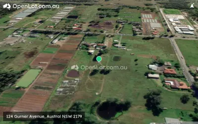 Satellite image for  124 Gurner Avenue, Austral NSW 2179