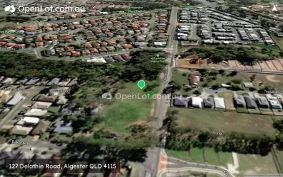 Satellite image for  127 Delathin Road, Algester QLD 4115