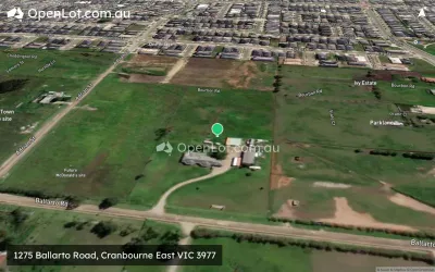 Satellite image for  1275 Ballarto Road, Cranbourne East VIC 3977
